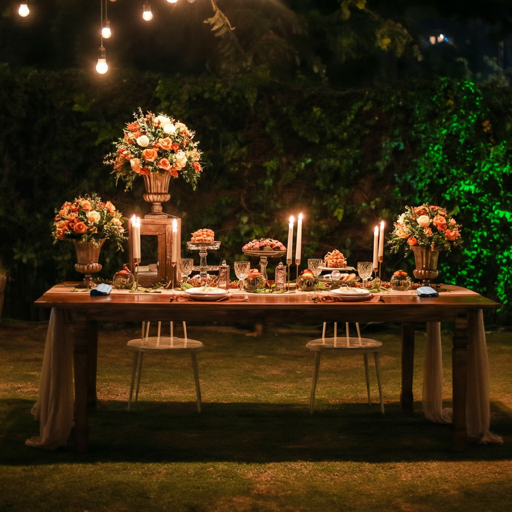 A toalha de mesa ideal: transformando festas com estilo e elegância