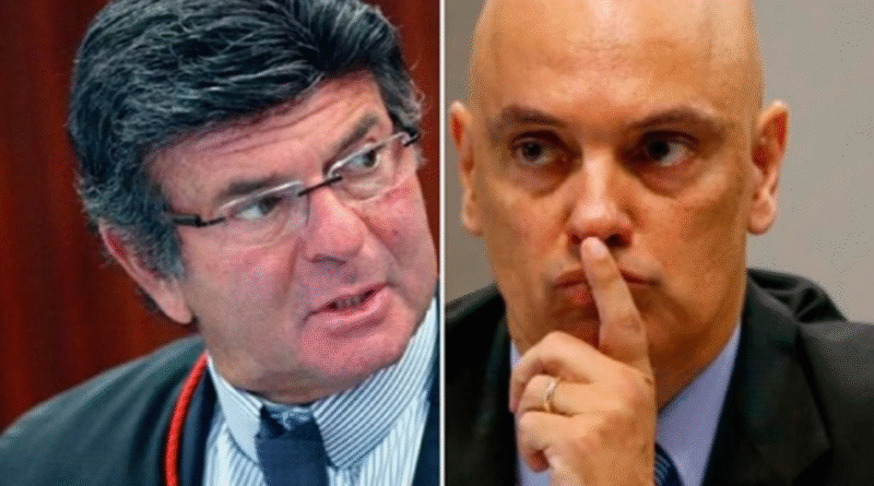 Fux afirma que réus do caso Bolsonaro não têm foro privilegiado
