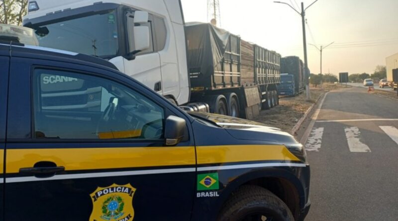 PRF apreende 58 m³ de madeira nativa transportada com documentação inválida no Piauí